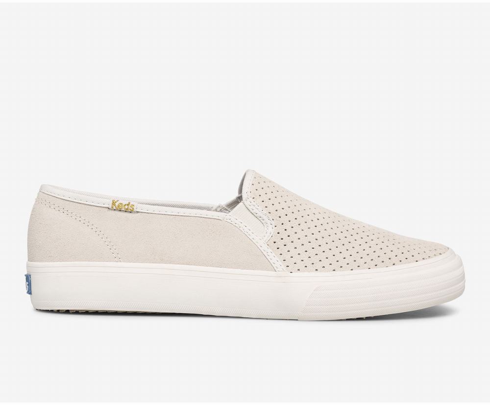 Keds double decker perf hot sale suede